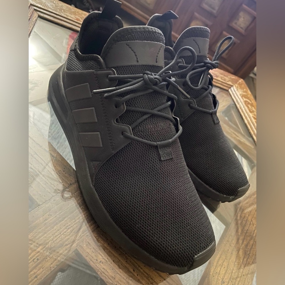 Adidas Black Sneakers Size 8.5